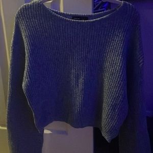 Blue sweater